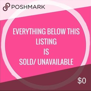 Everything below this listing is sold.